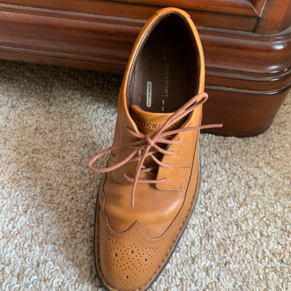 Rockport Men's Tan Oxford Shoes